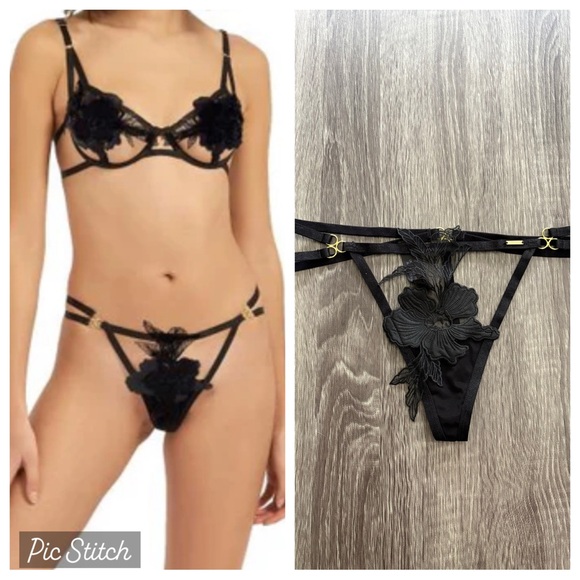 NEW BlueBella Hadessa floral strappy thong - Picture 1 of 5
